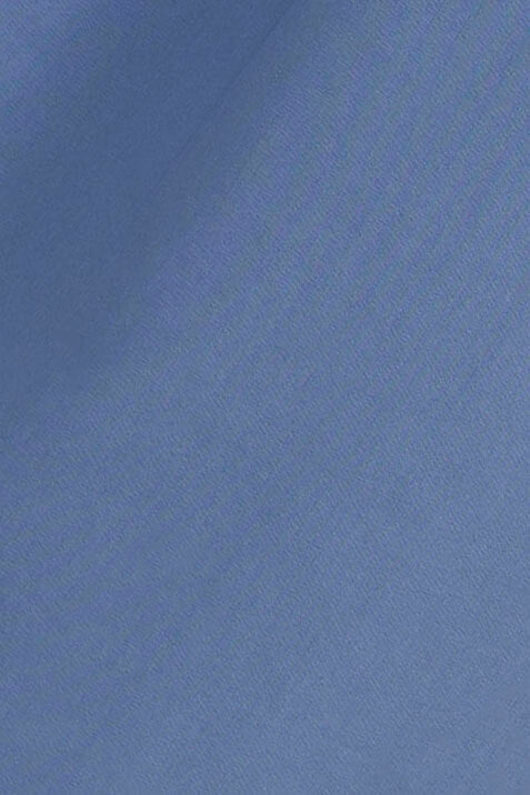 Minimalistische Popeline-Stillbluse Blau