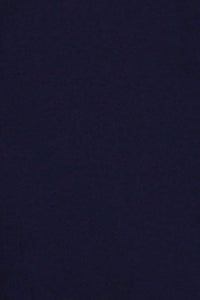 Elegantes Still Hemd aus glatter Baumwoll-Popeline mit sanft verdeckten Öffnungen Navy Closeup